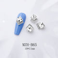 K9 Strass à dos plat ultra brillant en blanc pour décorations d'art à ongles