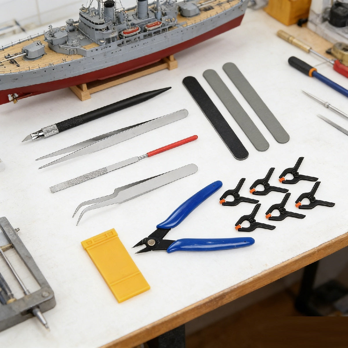 Ensemble d'outils de fabrication de modèles – Outils de précision pour abrutis et hobbyistes – Mécanique de précision