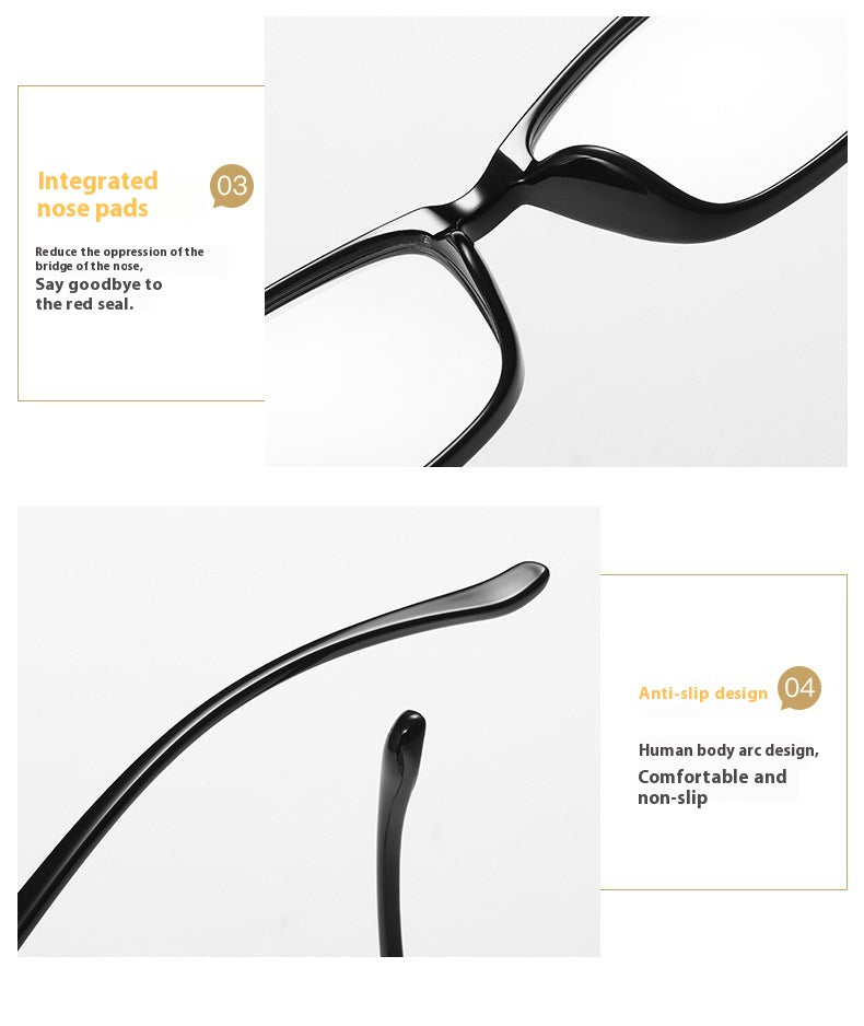 Changement de couleur 5025 Lunettes UV orange anti-bleu CR39