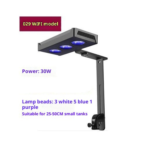 Chevalier de l'eau M5 Plein spectre Coral lumière LED pour aquarium marin