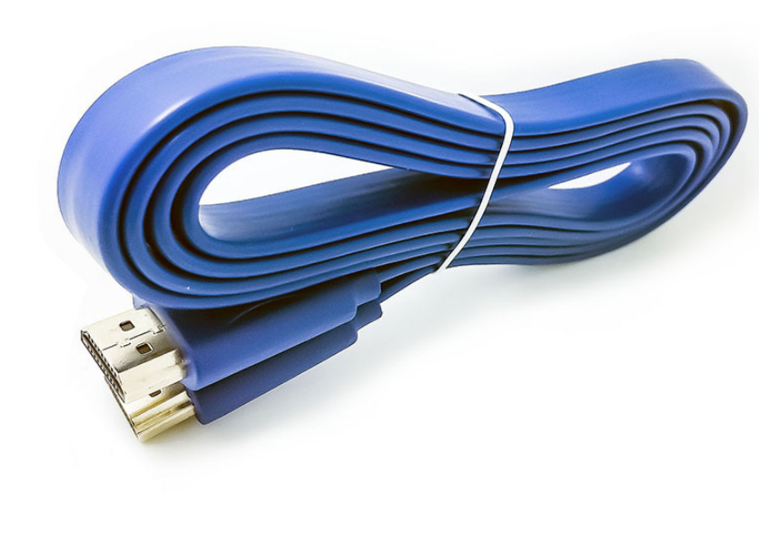 Câble HDMI fil plat 1.4 version 1.5 mètres