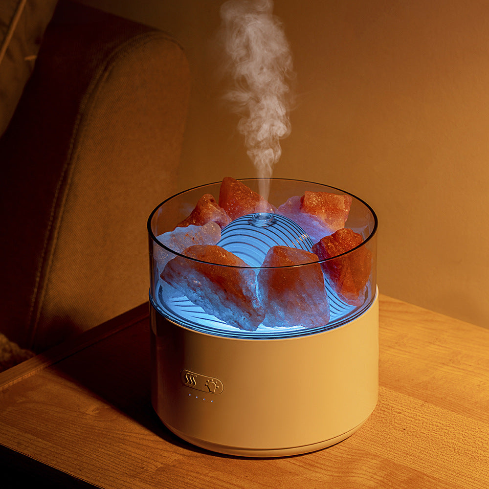 Cool-Mist Air Humidificateur Crystal Sel Aroma Diffuser Encens Machine Fogger Essen