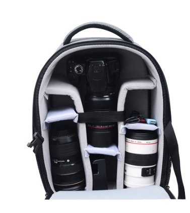 Sac à dos de caméra portable étanche personnalisé produit