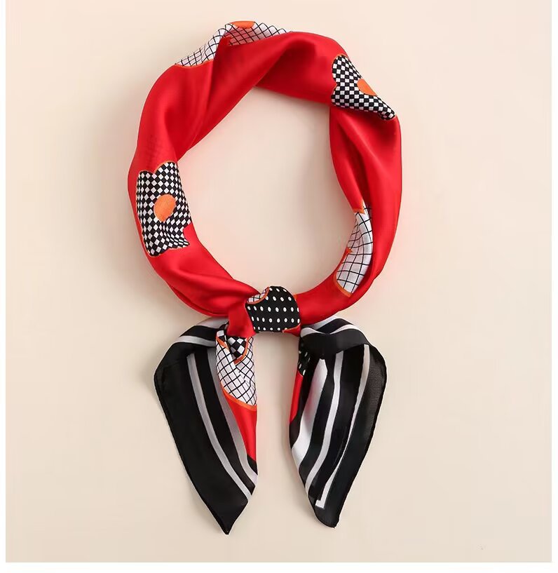 Accessoires de bande de cheveux en écharpe de cou polyvalent haut de gamme