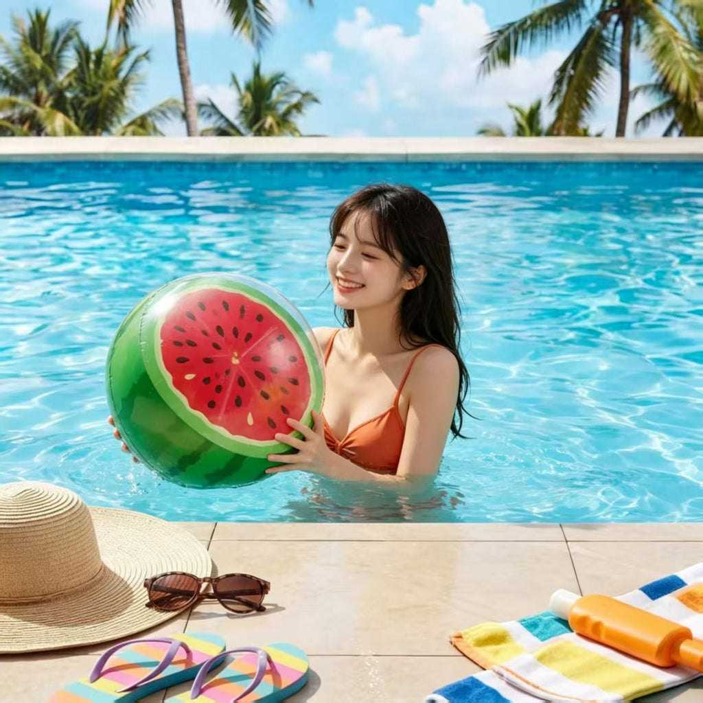 Creative fruit-shaped inflatable toy