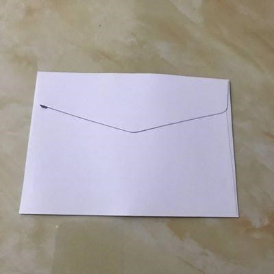 Mini enveloppes non imprimées de couleur