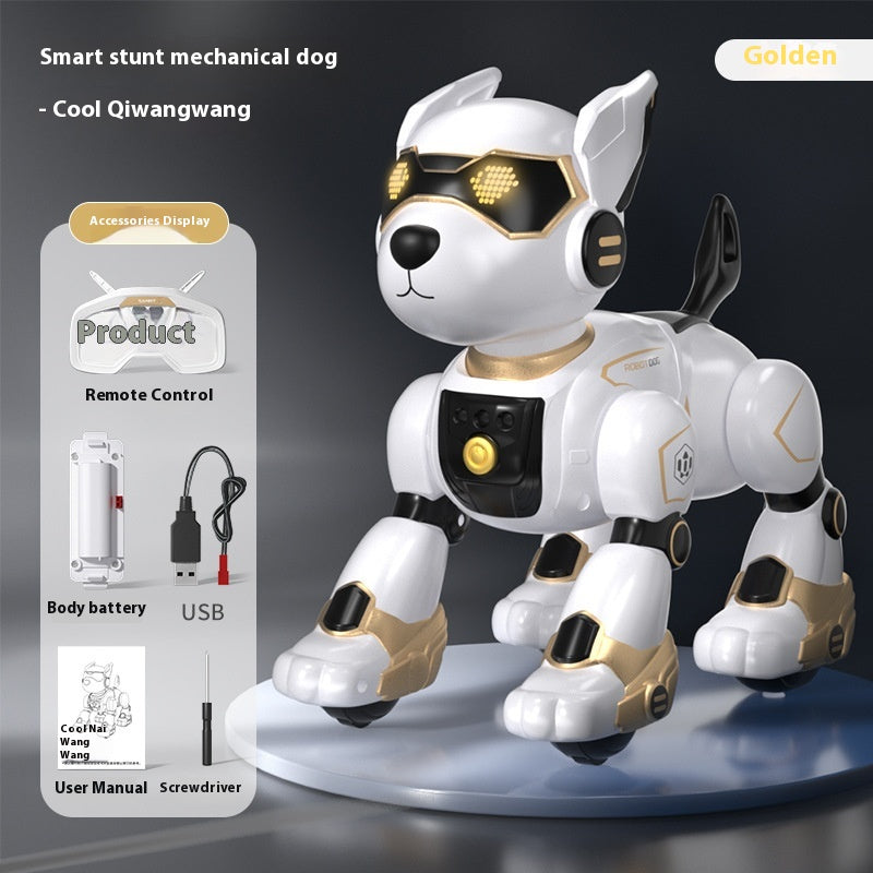 Jouet de contrôle de la voix des enfants Robot Dog Intelligent