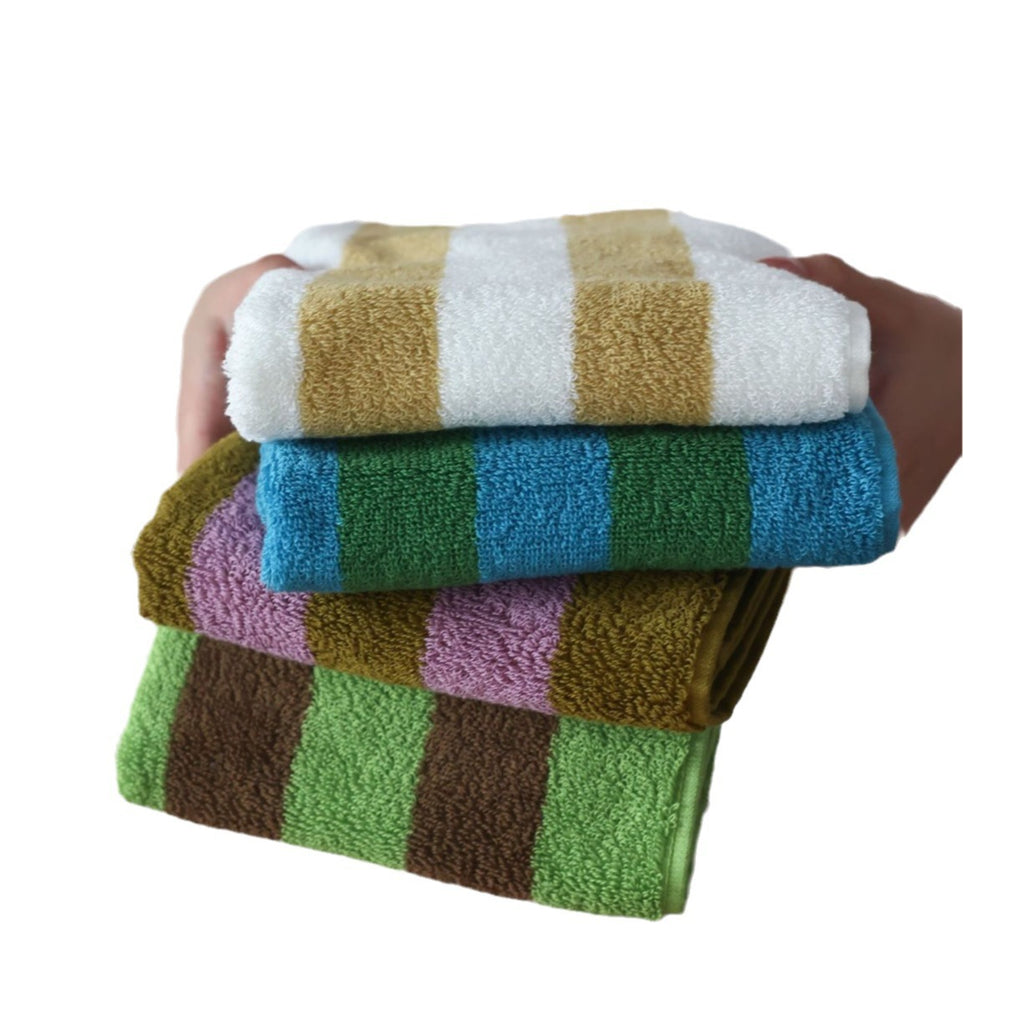 Mori Pinstripe Retro style serviette en coton