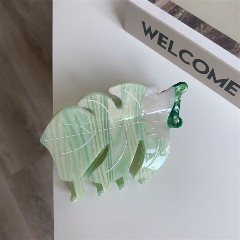 Grip de grenouille couleur matching cheveux pince Shark Clip Accessoires de cheveux