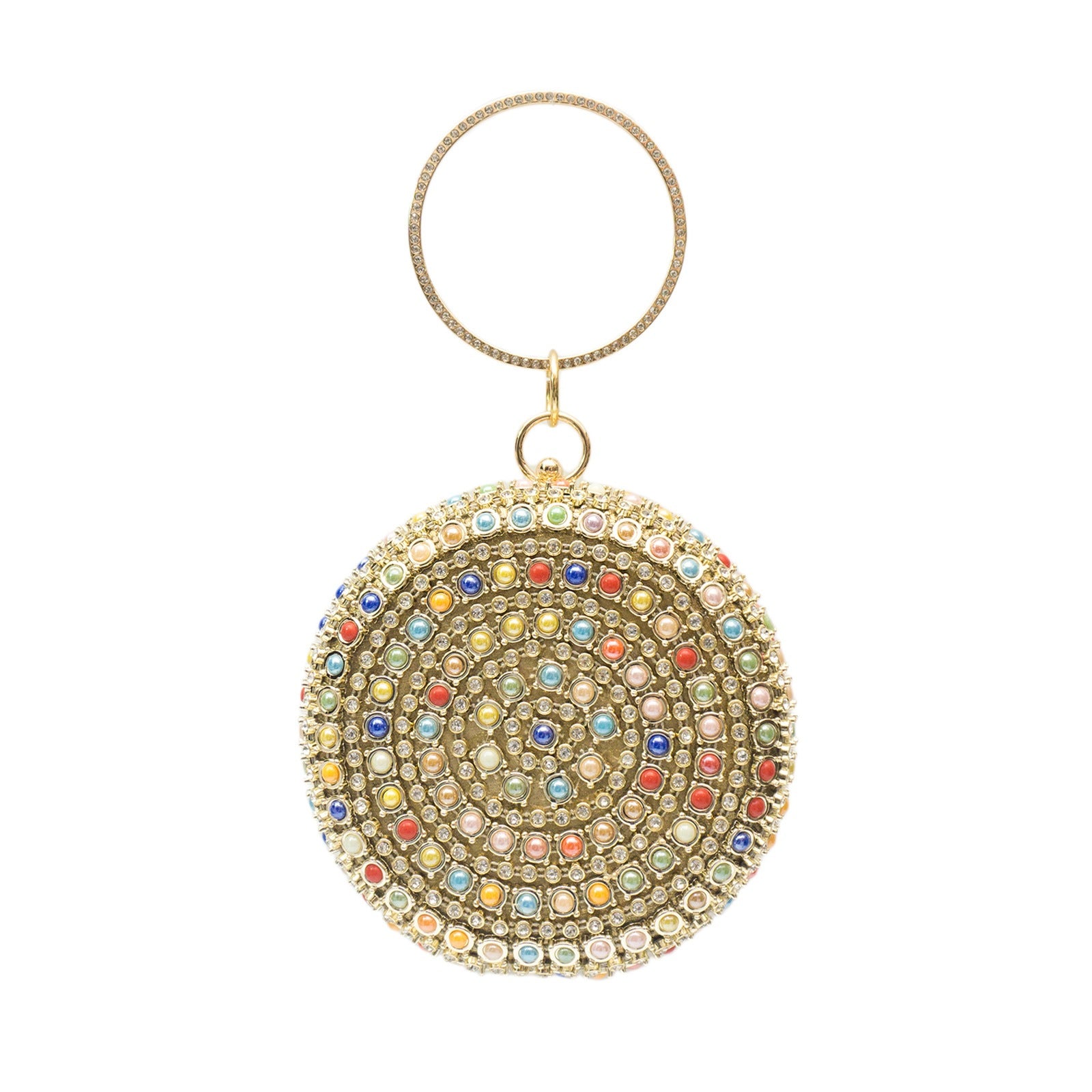 Perles colorées et soirée en Strass