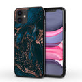 Étui téléphonique en marbre personnalisé