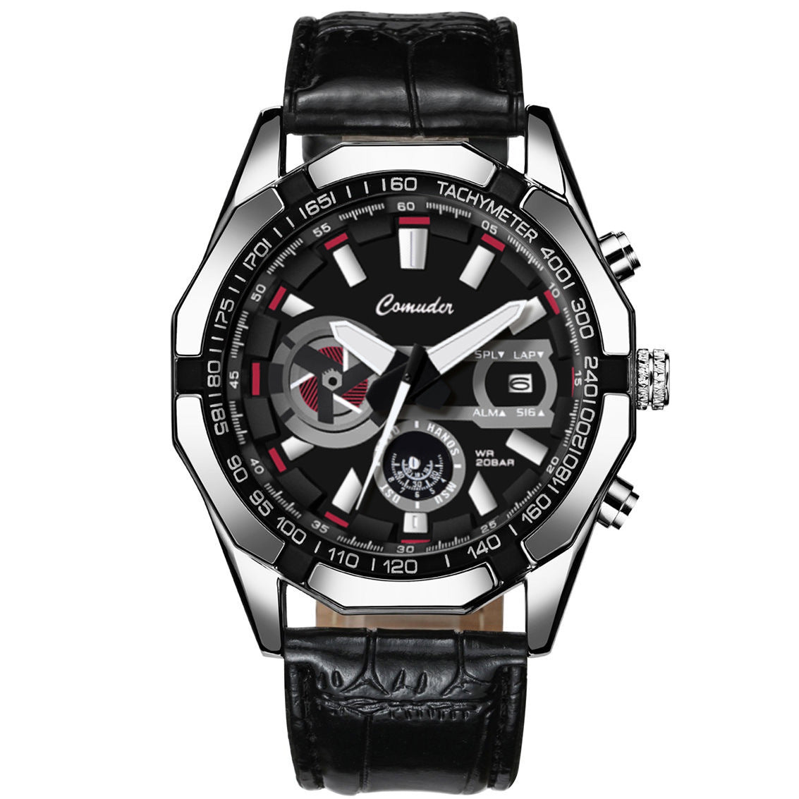 Montre étanche Grand Cadran lumineux