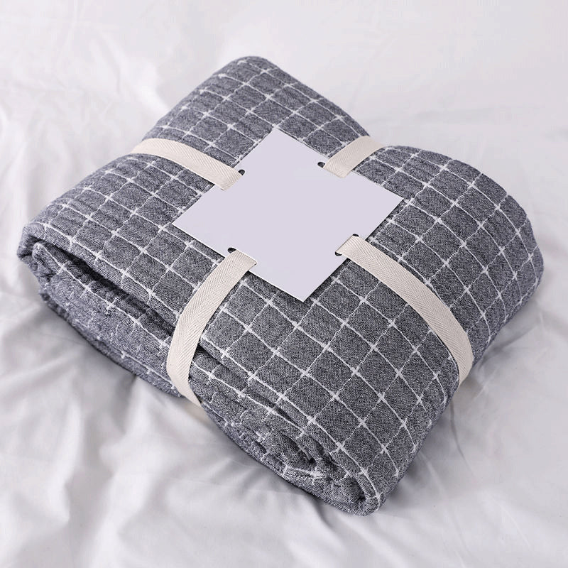 Pure Cotton Gauze Single/Double Summer Cooling Blanket