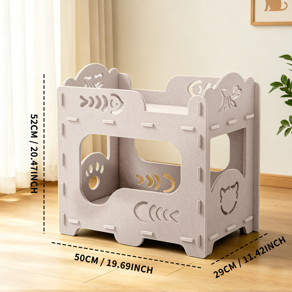 Un seul auto-pickup---Double lit de chat