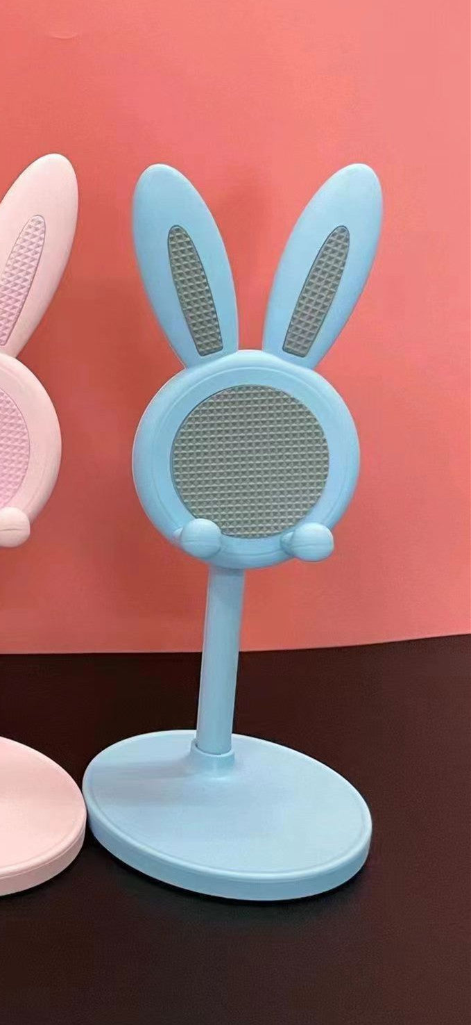 Support de téléphone portable lapin Bureau réglable réglable multifonctions Portable
