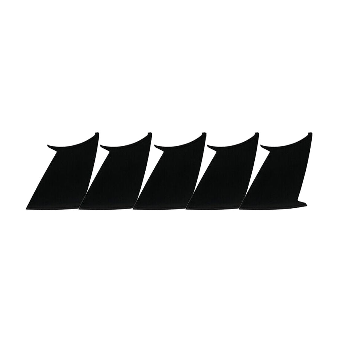 Convient 08-14 S Ubaru WRX 08-11 Impreza 5PCS Trunk Spoiler Wing Stabilizer ABS
