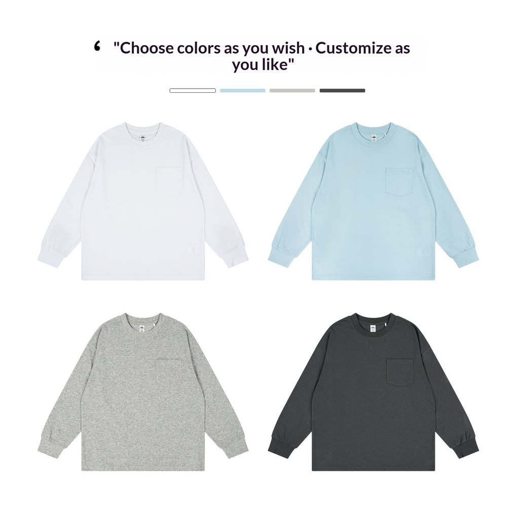 T-Shirt à manches longues à manches longues à manches longues, style japonais pour enfants