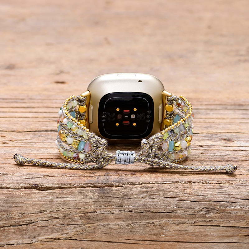 Bracelet de montre Phoebe de style bohème naturel et vintage