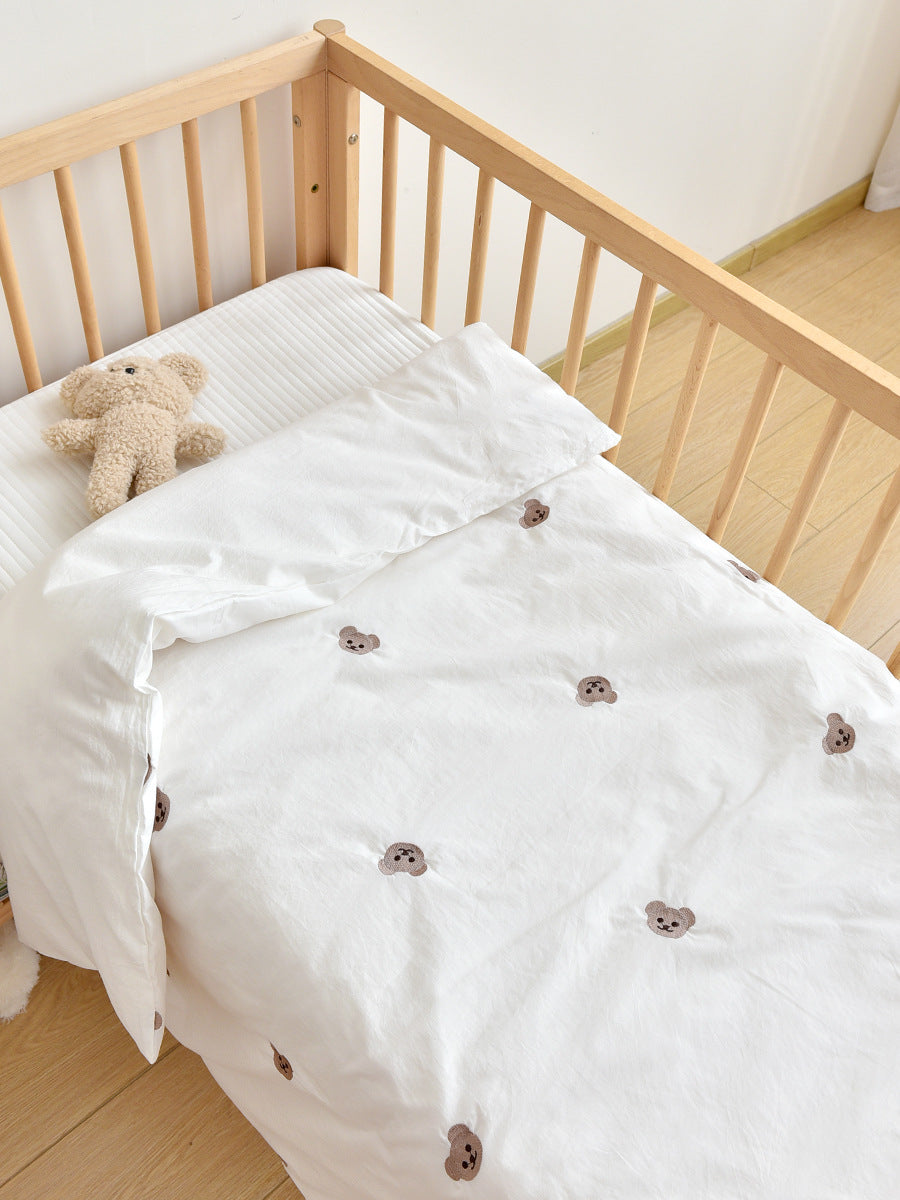 Couette double face en coton pur nouveau-né