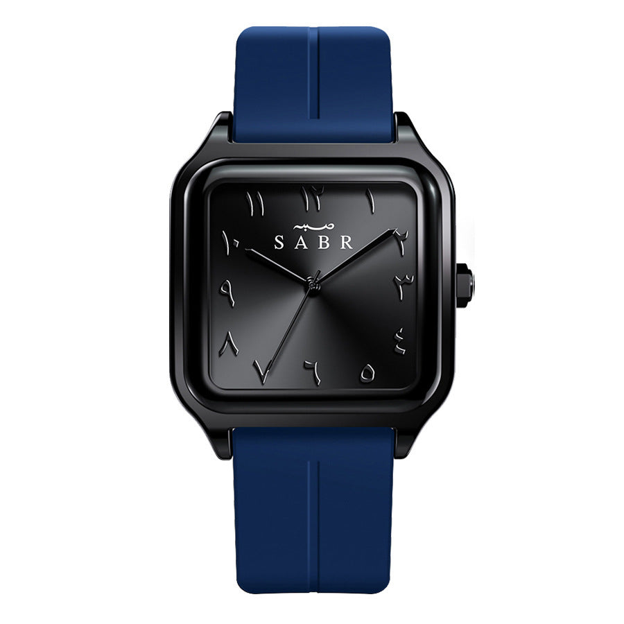 Montre à quartz métallique élégante haut de gamme