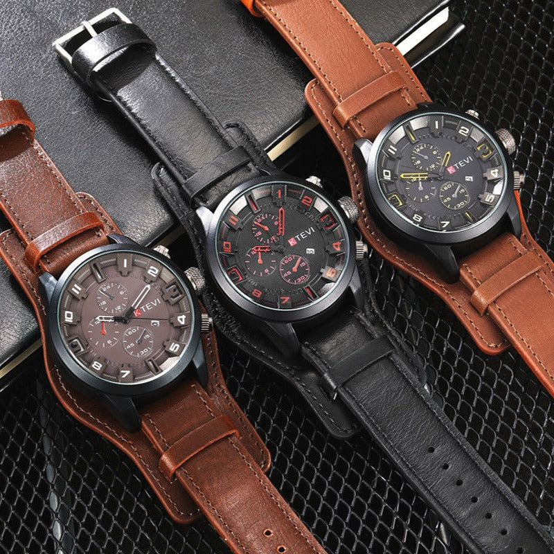 Mouvement du calendrier de montres Quartz de Big Homme