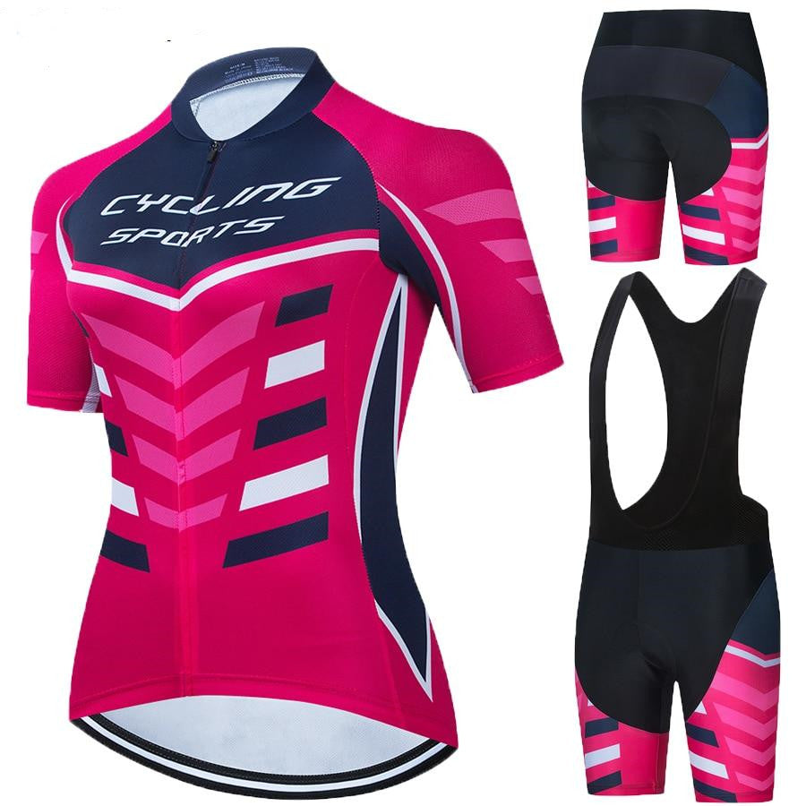 Bib à manches courtes Cycling Jersey Suit