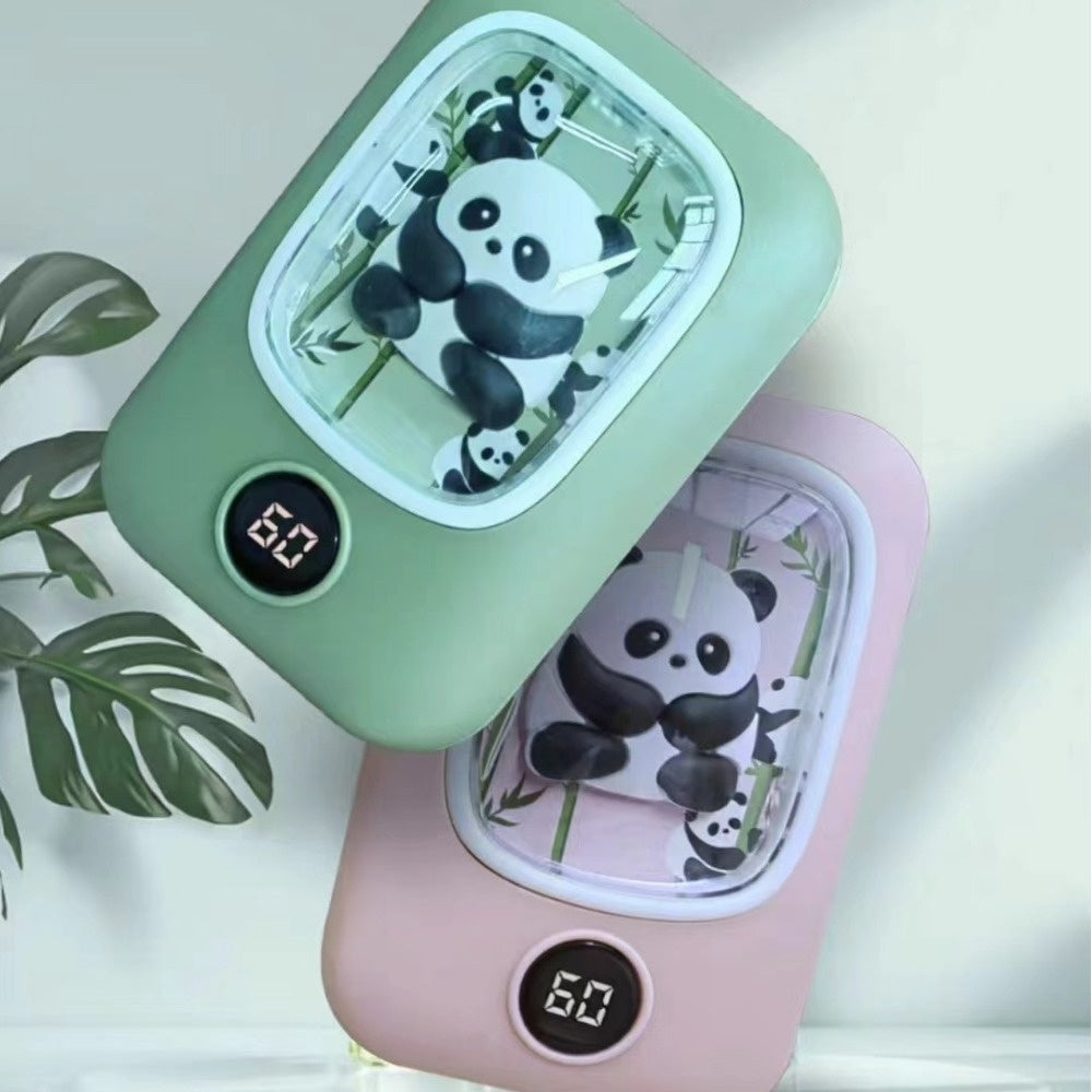 Chauffe-mains Panda Grande capacité Chauffe-mains rechargeables Chauffe-mains Chauffe-mains deux en un Grand Capa