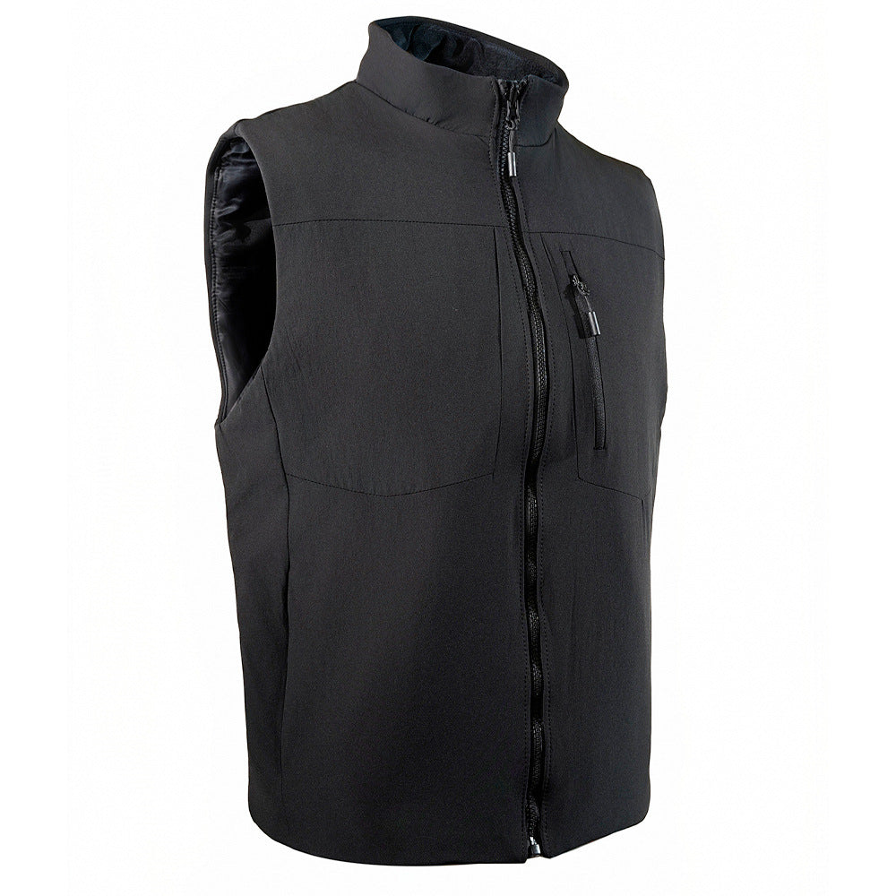 Veste anti-cout et anti-slash avec fermeture éclair