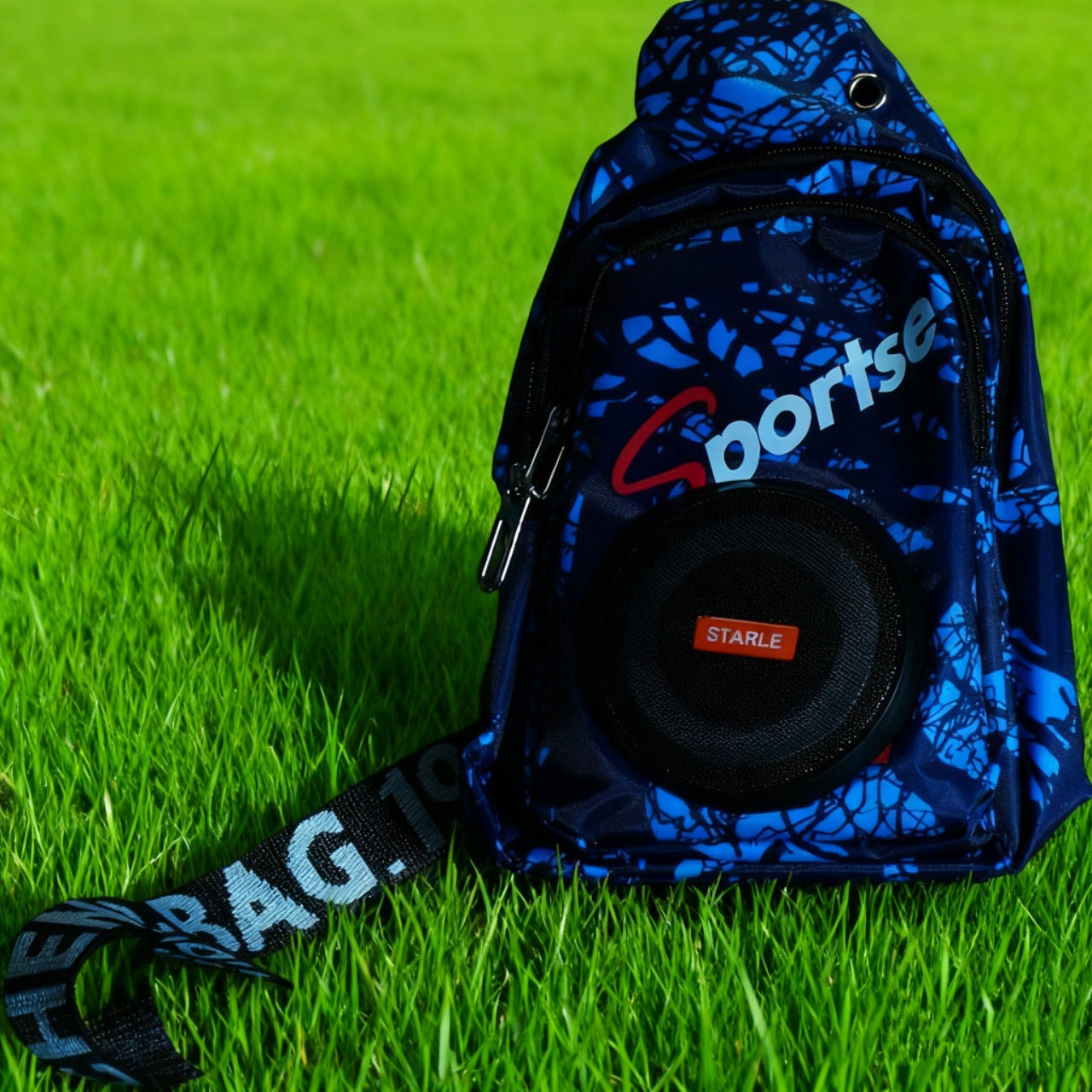 Haut-parleur Bluetooth monobloc Sac multifonctionnel pour le corps multicolore