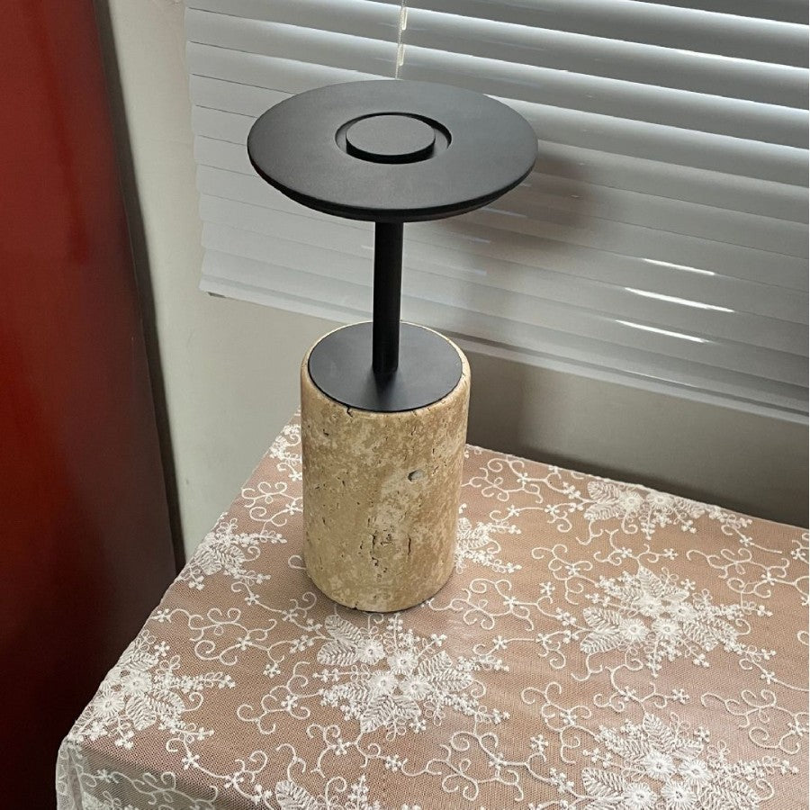 Lampe de table travertin moderne minimaliste nordique