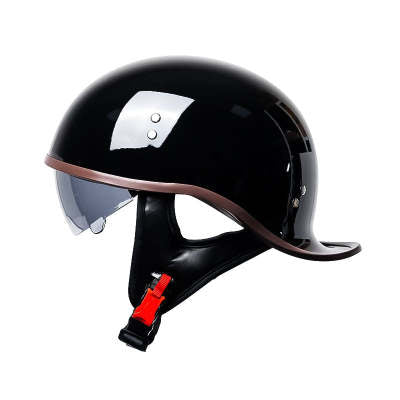Électrique vélo rétro moto Rocker Tail Half Casque