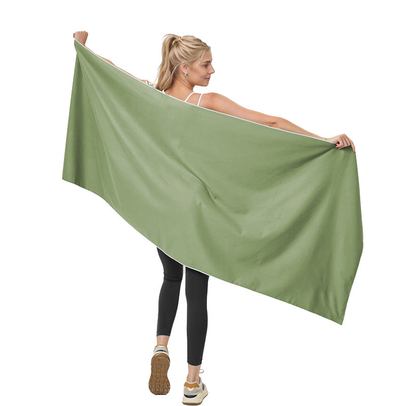 Serviette en microfibre à séchage rapide Serviette de bain polyvalente extérieure