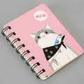 Petit Caricature épaissi Mignon Portable Petit Carnet de Coil