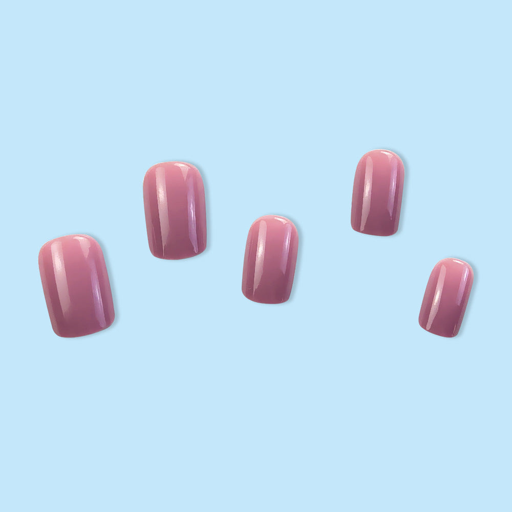 Stickers 24 Petit Nail carré En violet
