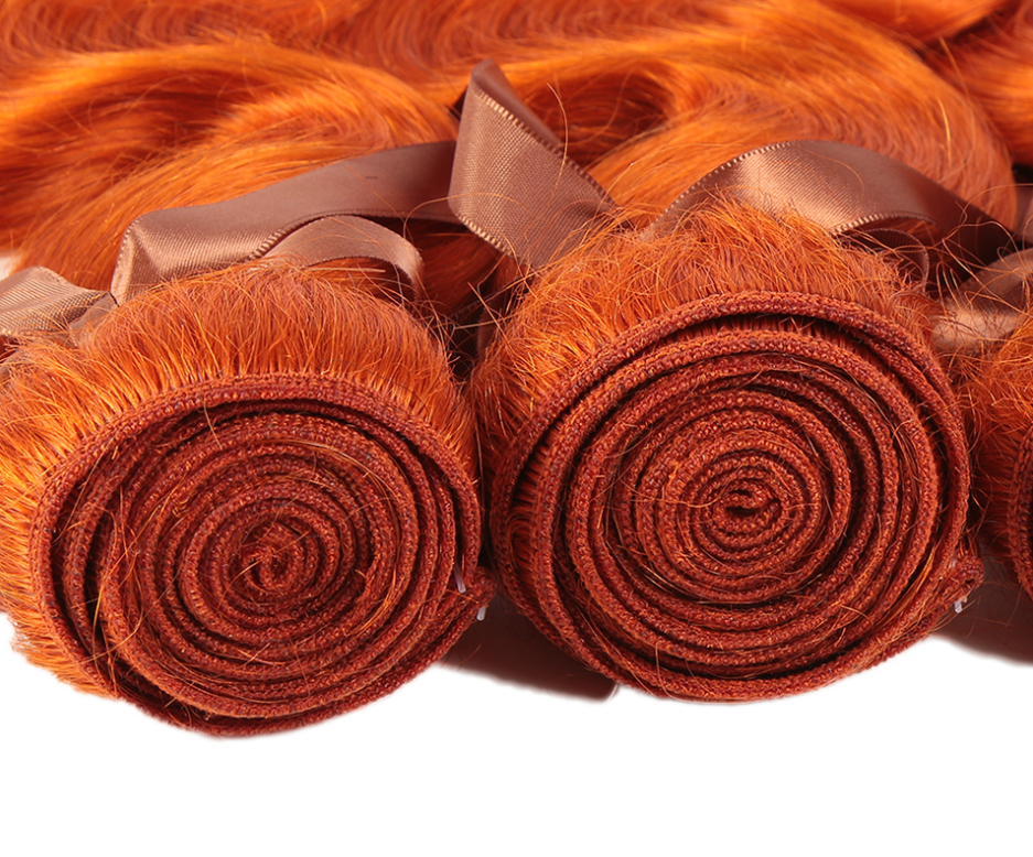 Real Hair Rideau Block Orange Europe and America