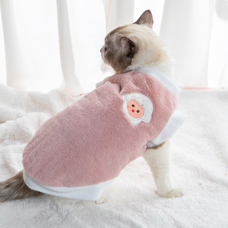 Chandail en peluche chaude d'hiver