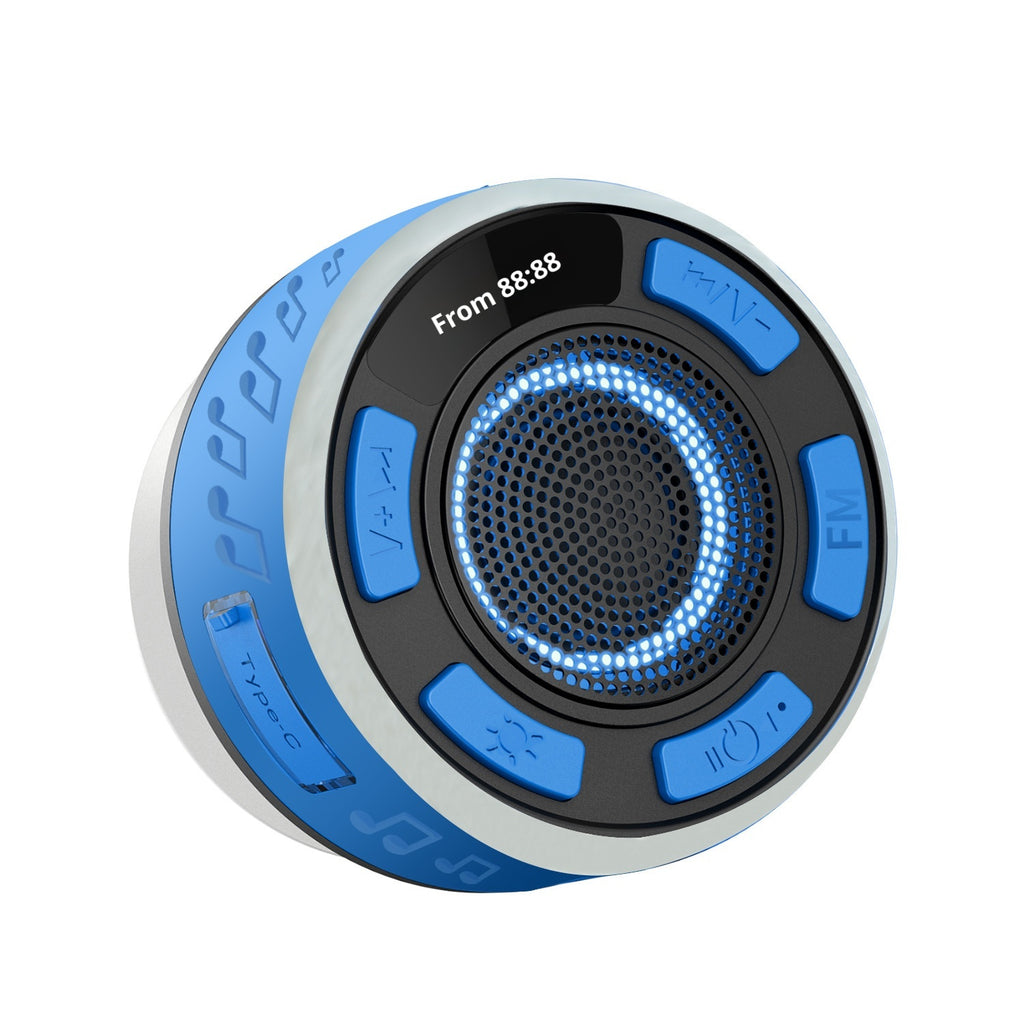 Haut-parleur Bluetooth salle de bain étanche Grande aspiration Cup Mini sans fil