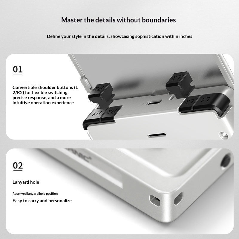 Portable Android Handheld avec un écran pivotant