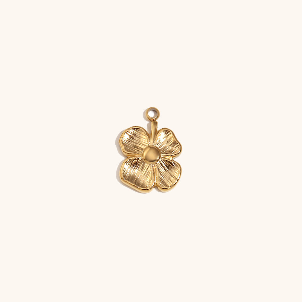 Accessoire de bijoux créatif Pendentif en acier inoxydable avec plaqué or 14K