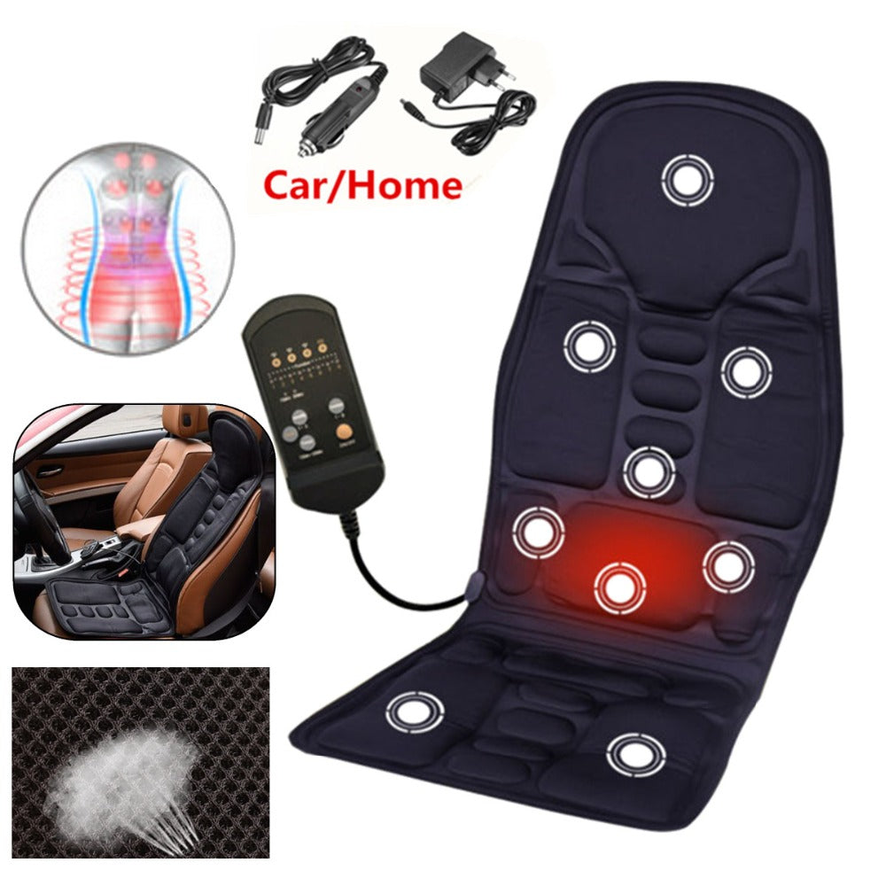 Chaise de massage de voiture coussin de voiture à double usage