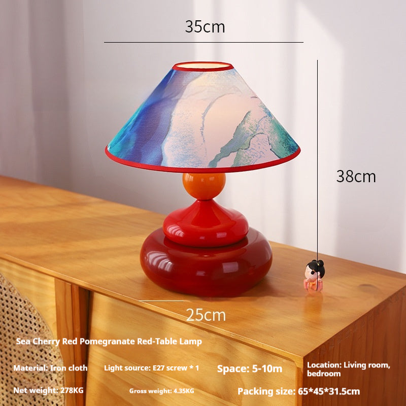 Lampe nordique de chambre à coucher design rétro