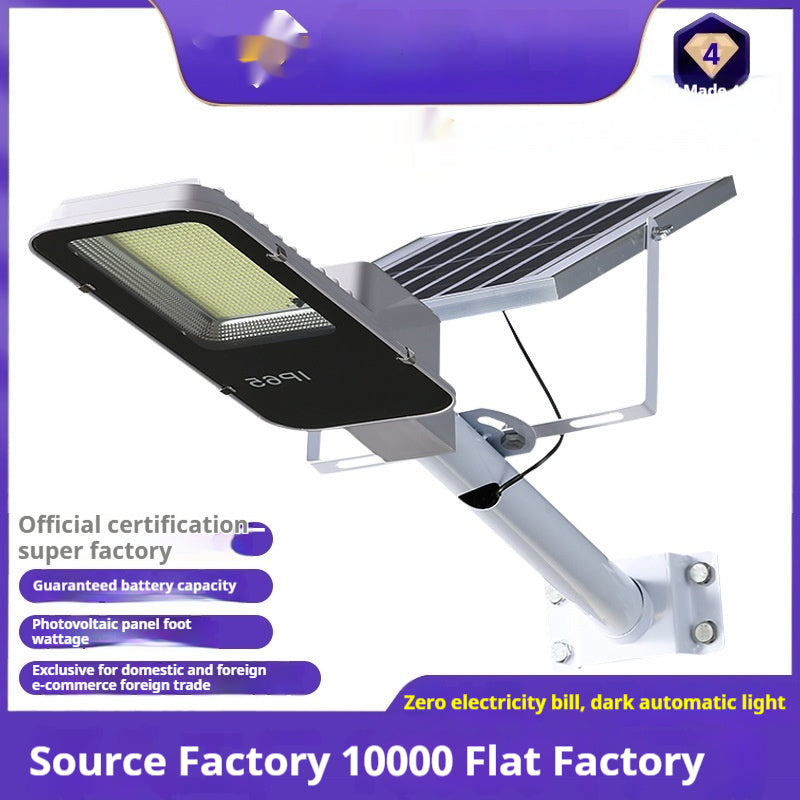 Solar Street Lampe Courtyard Lampe extérieure Rural Waterproof