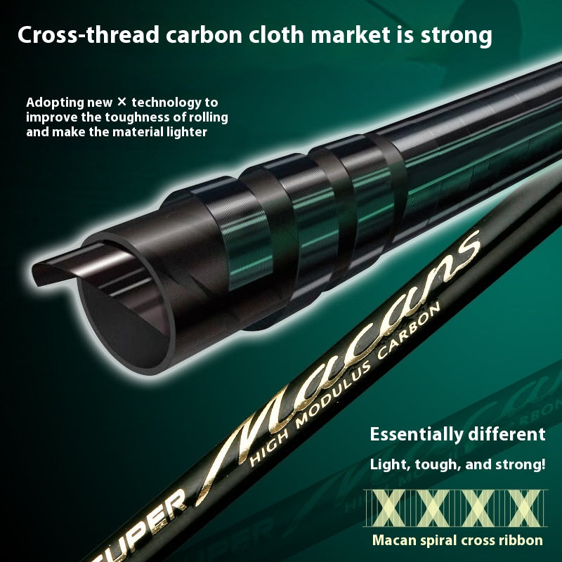 Plug télescopique Carbon Tossing Luer Sea Fishing Casting Rods