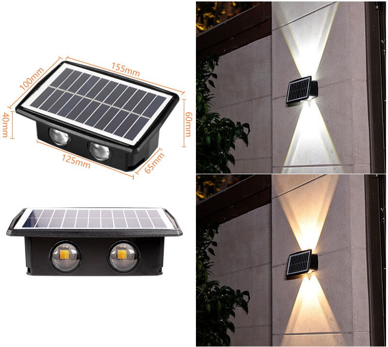Éclairage solaire extérieur Étanchement