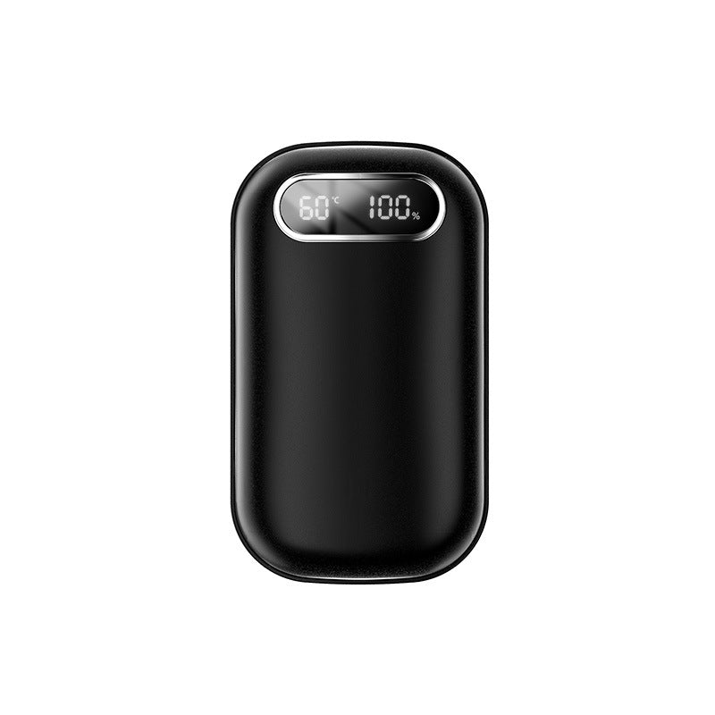 Grande capacité de chauffage double face affichage numérique USB charge Portable Warmer main