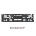 Porte-plaques en plastique unique pour camions