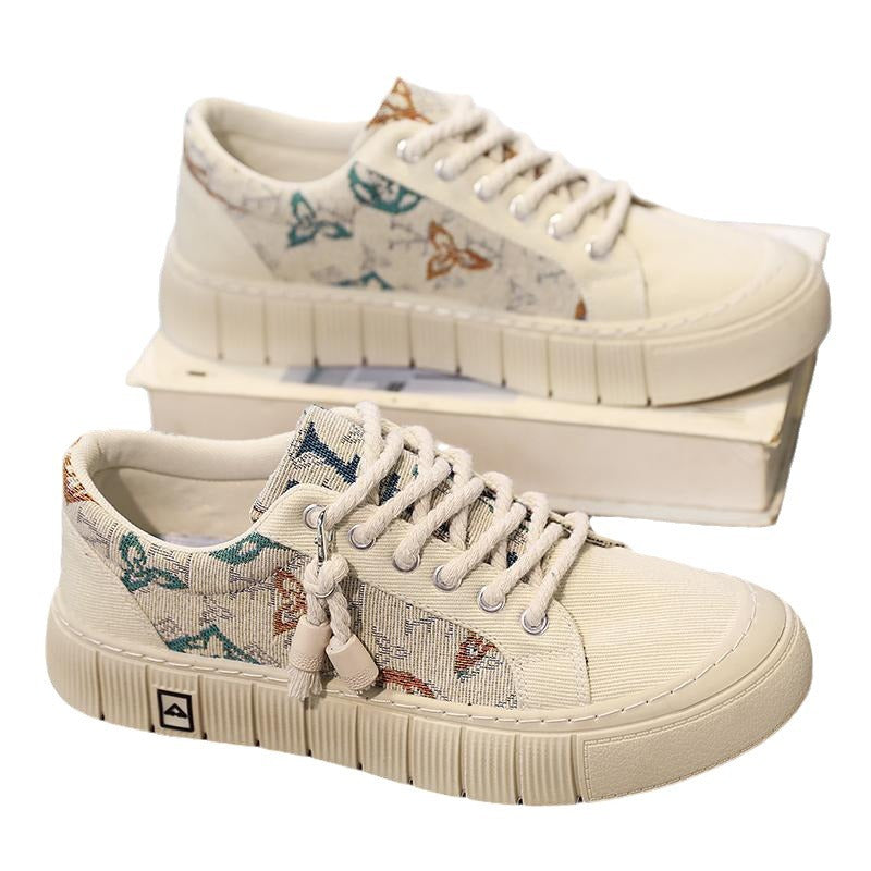 Trendy Wild quatre saisons Toile Sneakers