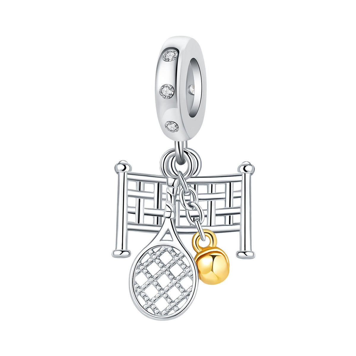 Bracelet pendentif bricolage Accessoires dans un style sportif de volleyball et de soccer