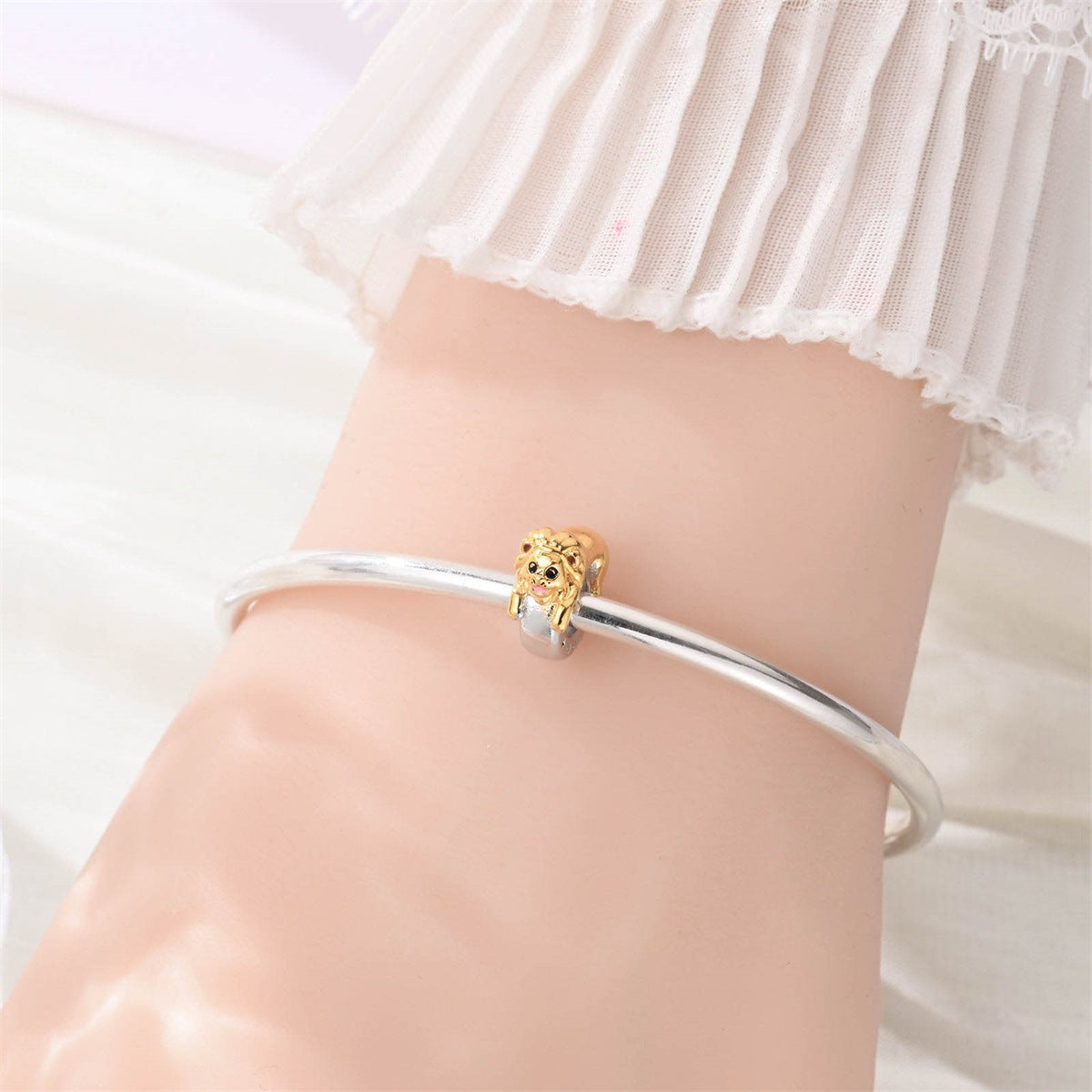 Bracelet bricolage Accessoires Perles de lion Spacer