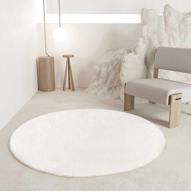 Tapis rond de ménage simple Ins Épaisseur